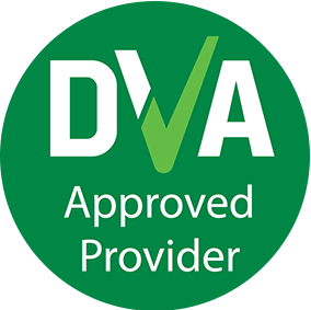 DVA Approved Provider Logo